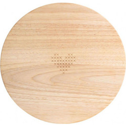Πλατώ Σερβιρίσματος Heart RD0016911 Φ24x1,5cm Natural Raeder Ξύλο