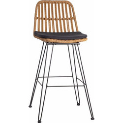 Varossi Cocoon Natural 900-003 (Σκαμπό Εξωτερικού Χώρου 107x46x54cm)