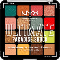 Nyx Ultimate Shadow 02 Paradise Shock Παλέτα Σκιών