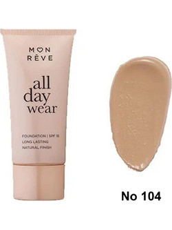 Mon Reve All Day Wear 104 Liquid Foundation 35ml