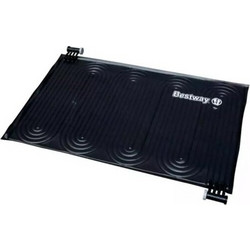 Bestway ηλιακό χαλάκι πάνελ Θέρμανσης Νερού Πισίνας από PVC σε Μαύρο χρώμα, 110x171cm, 58423