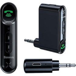 Baseus AUX Car Bluetooth Receiver Black WXQY010001