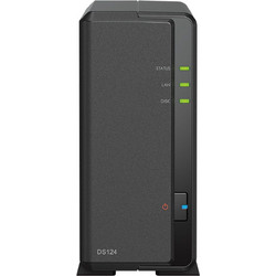 Synology DiskStation DS124 NAS Tower με 1 Θέση για SSD / HDD και Θύρα Ethernet