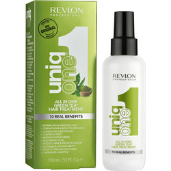 Revlon Uniq One All In One Green Tea Spray Μαλλιών για Επανόρθωση Φριζάρισμα & Ψαλίδα 150ml