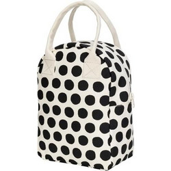 Fluf Τσαντάκι Φαγητού Dot Black & White