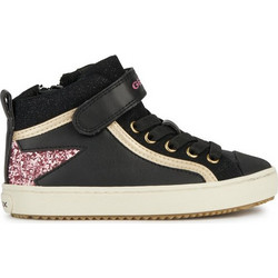 Geox Kalispera Παιδικά Sneakers Μποτάκια Μαύρα J944GM054GNC9231