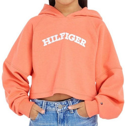 Tommy Hilfiger Παιδικό Φούτερ με Κουκούλα Κοραλί KG0KG07381-XKI