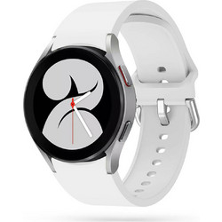 Tech-Protect IconBand Λουράκι Σιλικόνης White (Samsung Galaxy Watch 4 / 5 / 5 Pro)