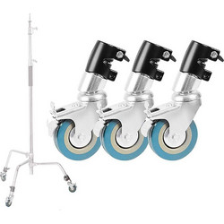 - IRiSfot Heavy Duty Tripod/C-Stand Wheels , set of 3 (F290)