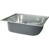 Genomax Mimi Ένθετος Νεροχύτης Inox 46x49cm
