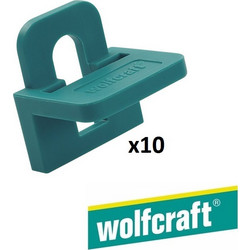 Wolfcraft 6986000 Σετ 10 αποστάτες για σανίδες πατώματος