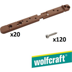 Wolfcraft 6972000 έξτρα οδηγοί βίδες για τοπόθετηση πατώματος