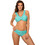 Marko Bikini Set με Ενίσχυση Πράσινο Mint M-658