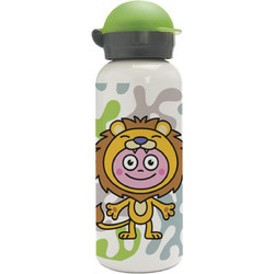 Laken Animals Παιδικό Μπουκάλι Αλουμινίου BPA Free Λευκό 450ml