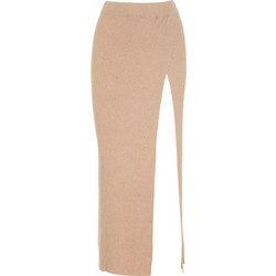 Kendall + Kylie Μακριά Φούστα Πλεκτή Ψηλόμεση Pencil Μπεζ KKW.3S1.050.010