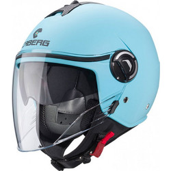 Caberg Riviera V4 Matt Light Blue Κράνος Μηχανής Jet 1150gr