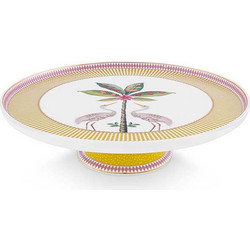 PIP STUDIO ΔΙΣΚΟΣ ΚΕΪΚ ΠΟΡΣΕΛΑΝΗ TRAY LA MAJORELLE ΚΙΤΡΙΝΟ 21CM - 51018144