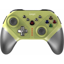 iPega Ninja PG-SW038S Ασύρματο Gamepad για Android / PC / PS3 / Switch Πράσινο