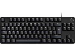 Logitech G413 SE TKL Μηχανικό Gaming Πληκτρολόγιο TenKeyLess με GL Tactile Διακόπτες RGB Black