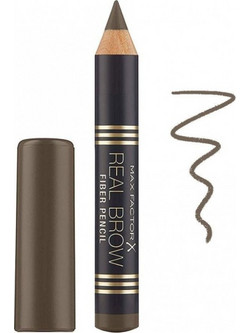 Max Factor Real Brow Fiber 03 Medium Brown Μολύβι Φρυδιών