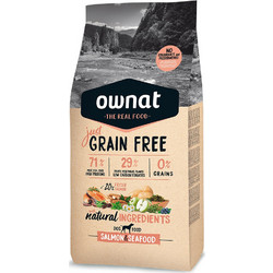Ownat Adult Grain Free with Salmon & Seafood 3kg