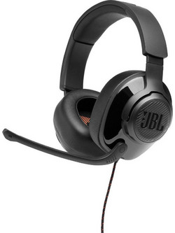 JBL Quantum 200 Gaming Headset Over Ear Black