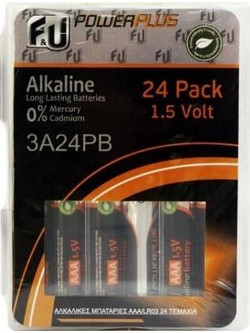 F&U Alkaline AAA 24τμχ