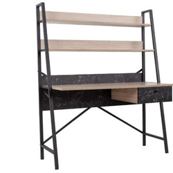 Liberta Atrium Γραφείο Ξύλινο με Βιβλιοθήκη 125x55x150cm 28-0210
