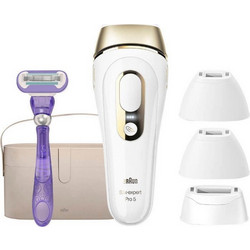 Braun Silk-Expert Pro 5 Σετ Αποτριχωτική Μηχανή Φωτόλυσης IPL PL5347