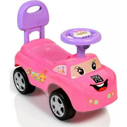 Cangaroo Moni Keep Riding Περπατούρα Ride On Αυτοκινητάκι 12m+ Ροζ 618A