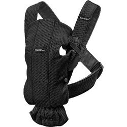 BabyBjorn Mini 3D Mesh Μάρσιπος με Μέγιστο Βάρος 11kg Μαύρος