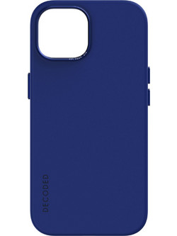Decoded AntiMicrobial Silicone Back Cover Galactic Blue (iPhone 15)