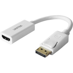 Unitek ADAPTER DISPLAYPORT TO HDMI 4K Y6332 WHITE