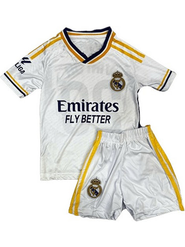 Golden Goal Vinicius JR Real Madrid Home 2023-2024 Παιδική Φανέλα Ποδοσφαίρου VJR-07SS