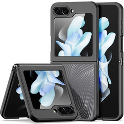 Θήκη κινητού Dux Ducis Aimo Mag for Samsung Galaxy Z Flip5 5G Armored Compatible with MagSafe Black