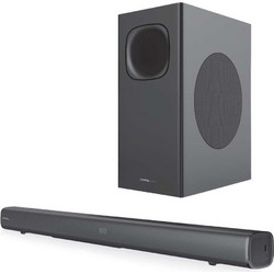 Crystal Audio CASB320 Soundbar 320W 2.1 με Ασύρματο Subwoofer & Τηλεχειριστήριο Black