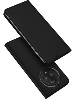 Duxducis SkinPro Θήκη Πορτοφόλι Honor Magic5 Pro - Black (6934913028124)