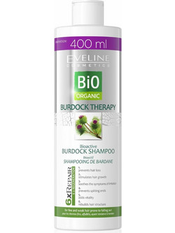 Eveline Bio Organic Burdock Therapy Bioactive Σαμπουάν κατά της Τριχόπτωσης 400ml