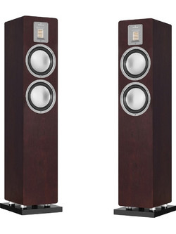 Audiovector QR 3 Ζεύγος Ηχείων Hi-Fi Δαπέδου 200W 2 Δρόμων Walnut