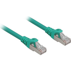 Sharkoon S/FTP Cat.6a Καλώδιο Δικτύου Ethernet 10m Green