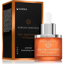 Korika Korean Heritage Jeju Mandarin & Vitamin C Premium Illuminating Serum Προσώπου για Λάμψη με Βιταμίνη C & Βιταμίνη E 30ml