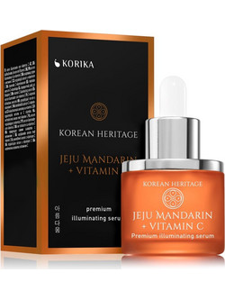 Korika Korean Heritage Jeju Mandarin & Vitamin C Premium Illuminating Serum Προσώπου για Λάμψη με Βιταμίνη C & Βιταμίνη E 30ml
