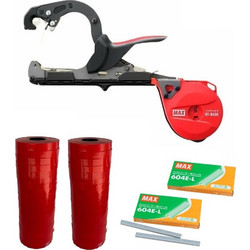 ΠΡΟΣΦΟΡΑ ΕΡΓΑΛΕΙΟ ΔΕΣΙΜΑΤΟΣ MAX TAPENER HT-R45C(RD) 40 ΤΑΙΝΙΕΣ, ΣΥΝΔΕΤΗΡΕΣ