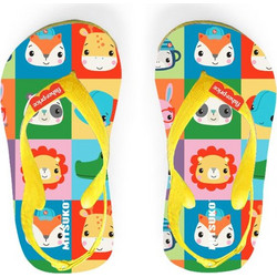 Mitsuko Fisher Price Παιδικές Σαγιονάρες για Αγόρι Κίτρινες SA40260B