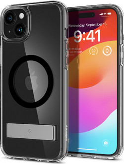 Spigen Ultra Hybrid S Back Cover Black (iPhone 15 Plus)