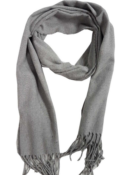 Legend - LG-S01 - Grey - Κασκόλ Cashmere Touch - gray melange