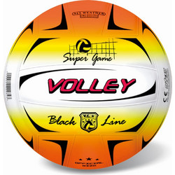 ΜΠΑΛΑ VOLLEY - FLUO BLACK LINE 21 CM. 3 ΣΧΕΔΙΑ (10/984)