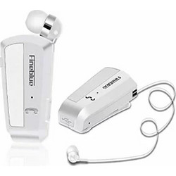 Fineblue F990 Ακουστικό Bluetooth In Ear Πέτου White