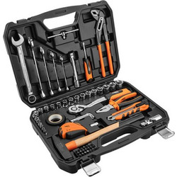 NEO TOOLS Εργαλεία χειρός με καστάνια και καρυδάκια 1/2" σετ 65τεμ 08-942