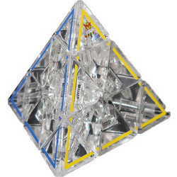 Recent Toys Crystal Pyraminx Κύβος Ρούμπικ Πυραμίδα 3x3